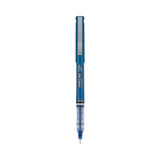 Pilot® Precise V7 Roller Ball Pen, Stick, Fine 0.7 mm, Blue Ink, Blue/Clear Barrel, Dozen (PIL35349)