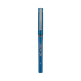 Pilot® Precise V7 Roller Ball Pen, Stick, Fine 0.7 mm, Blue Ink, Blue/Clear Barrel, Dozen (PIL35349)