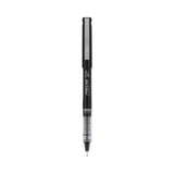 Pilot® Precise V7 Roller Ball Pen, Stick, Fine 0.7 mm, Black Ink, Black/Clear Barrel, Dozen (PIL35346)