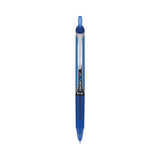 Pilot® Precise V7RT Roller Ball Pen, Retractable, Fine 0.7 mm, Blue Ink, Blue Barrel, Dozen (PIL26068)