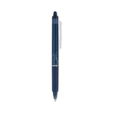 Pilot® FriXion Clicker Erasable Gel Pen, Retractable, Fine 0.7 mm, Navy Ink, Navy Barrel, Dozen (PIL31457)