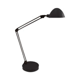 Ledu® LED Desk and Task Lamp, 5W, 5.5w x 13.38d x 21.25h, Black (LEDL9142BK) Each