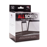 Read Right® AllScreen Screen Cleaning Kit, Individually Wrapped Presaturated Wipes, 1 Microfiber Cloth, 5 x 4, Unscented, White, 50/Box (REARR15039) Box of 50