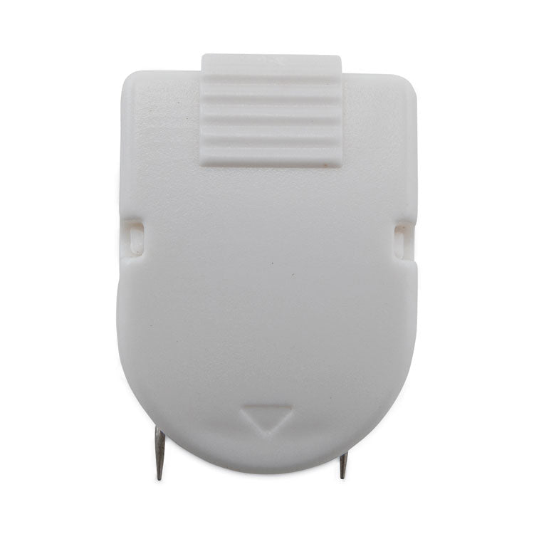 Advantus Wall Clips for Fabric Panels, 40 Sheet Capacity, White, 20/Box (AVT75301) Pack of 20