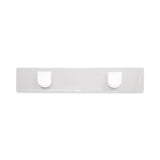 Advantus Panel Wall Sign Name Holder, Acrylic, 9 x 2, Clear (AVT75318) Each