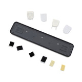 Advantus Panel Wall Sign Name Holder, Acrylic, 9 x 2, 6/Pack, Clear (AVT75329) Pack of 6
