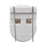 Advantus Wall Clips for Fabric Panels, 40 Sheet Capacity, White, 50/Box (AVT75342) Pack of 50
