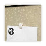 Advantus Wall Clips for Fabric Panels, 40 Sheet Capacity, White, 50/Box (AVT75342) Pack of 50