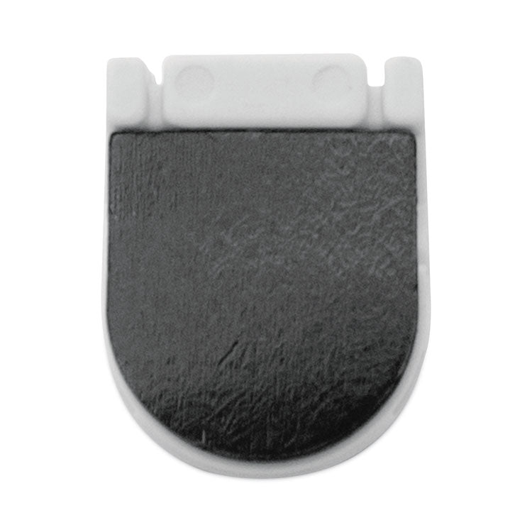 Advantus Magnetic/Adhesive Clips, 0.25" Jaw Capacity, White, 20/Box (AVT75356) Box of 20