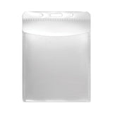 Advantus PVC-Free Badge Holders, Vertical, Clear 3.5" x 5.13" Holder, 3.13" x 4.13" Insert, 50/Pack (AVT75604) Pack of 50