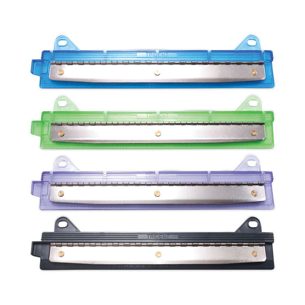 McGill™ 6-Sheet Trident Binder Punch, Three-Hole, 1/4" Holes, Assorted Colors (AVTMCG600AS)