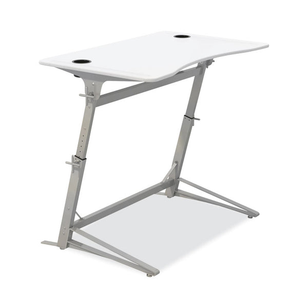 Safco® Verve Standing Desk, 47.25" x 31.75" x 36" to 42", White (SAF1959WH)