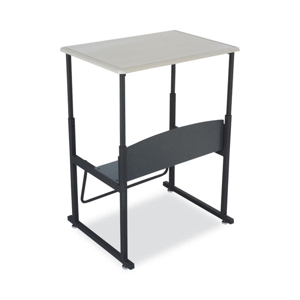 Safco® Alphabetter Desks, 28" x 20" x 26" to 42", Beige (SAF1201BE)