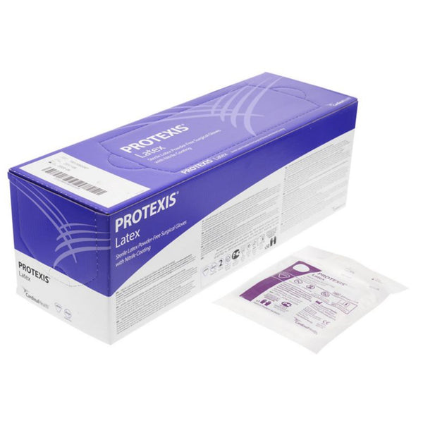 Protexis™ Latex Surgical Glove Size 8 Sterile Latex Standard Cuff Length Smooth Light Brown Not Chemo Approved (808083_CS) 200/CS