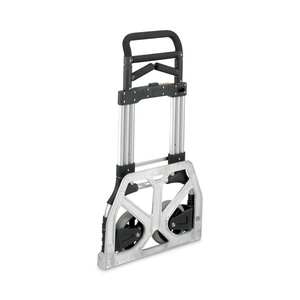 Safco® Stow-Away Heavy-Duty Hand Truck, 500 lb Capacity, 23 x 24 x 50, Aluminum (SAF4055NC)