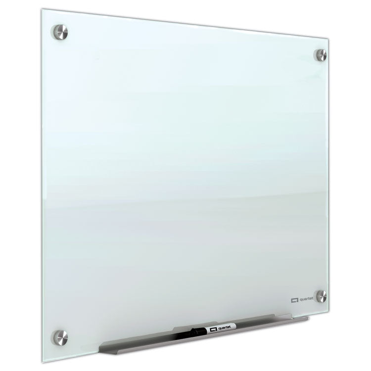 Quartet® Brilliance Glass Dry-Erase Boards, 36 x 24, White Surface (QRTG23624W)