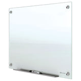 Quartet® Brilliance Glass Dry-Erase Boards, 36 x 24, White Surface (QRTG23624W)