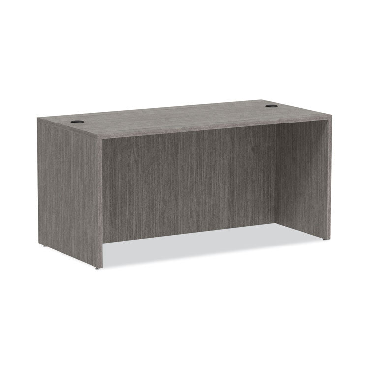 Alera® Alera Valencia Series Straight Front Desk Shell, 59.13" x 29.5" x 29.63", Gray (ALEVA216030GY)