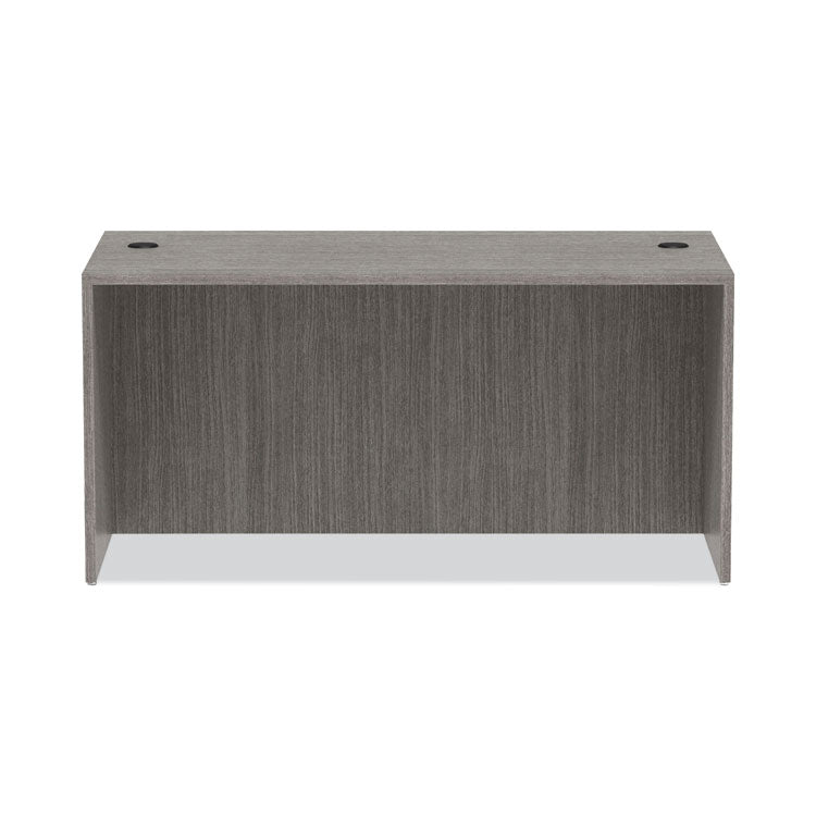 Alera® Alera Valencia Series Straight Front Desk Shell, 59.13" x 29.5" x 29.63", Gray (ALEVA216030GY)