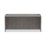 Alera® Alera Valencia Series Straight Front Desk Shell, 65" x 29.5" x 29.63", Gray (ALEVA216630GY)