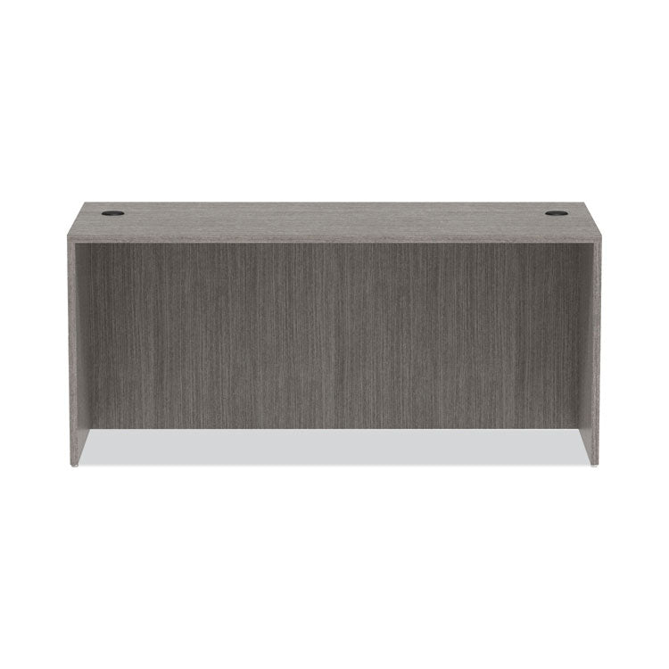 Alera® Alera Valencia Series Straight Front Desk Shell, 65" x 29.5" x 29.63", Gray (ALEVA216630GY)