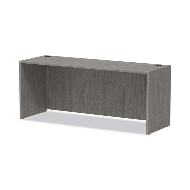 Alera® Alera Valencia Series Credenza Shell, 70.88w x 23.63d x 29.5h, Gray (ALEVA257224GY)