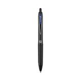 uniball® 207 Plus+ Gel Pen, Retractable, Medium 0.7 mm, Blue Ink, Black Barrel, Dozen (UBC70463) 1 Dozen
