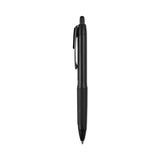 uniball® 207 Plus+ Gel Pen, Retractable, Medium 0.7 mm, Blue Ink, Black Barrel, Dozen (UBC70463) 1 Dozen
