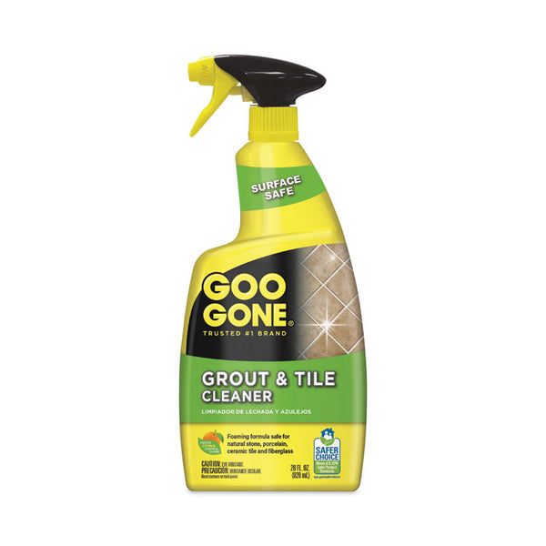 Goo Gone® Grout and Tile Cleaner, Citrus Scent, 28 oz Trigger Spray Bottle (WMN2054AEA)