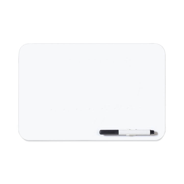 MasterVision® Dry Erase Lap Board, 11.88 x 8.25, White Surface (BVCMB8034397R) Each