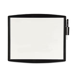 Fellowes® Partition Additions Dry Erase Board, 15.38 x 13.25, White Surface, Dark Graphite HPS Frame (FEL75905) Each