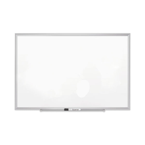 Quartet® Classic Series Porcelain Magnetic Dry Erase Board, 36 x 24, White Surface, Silver Aluminum Frame (QRT2543)
