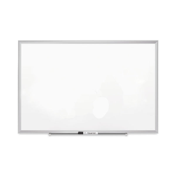 Quartet® Classic Series Porcelain Magnetic Dry Erase Board, 72 x 48, White Surface, Black Aluminum Frame (QRT2547B)