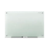 Quartet® Infinity Glass Marker Board, 24 x 18, Frosted Surface (QRTG2418F) Each