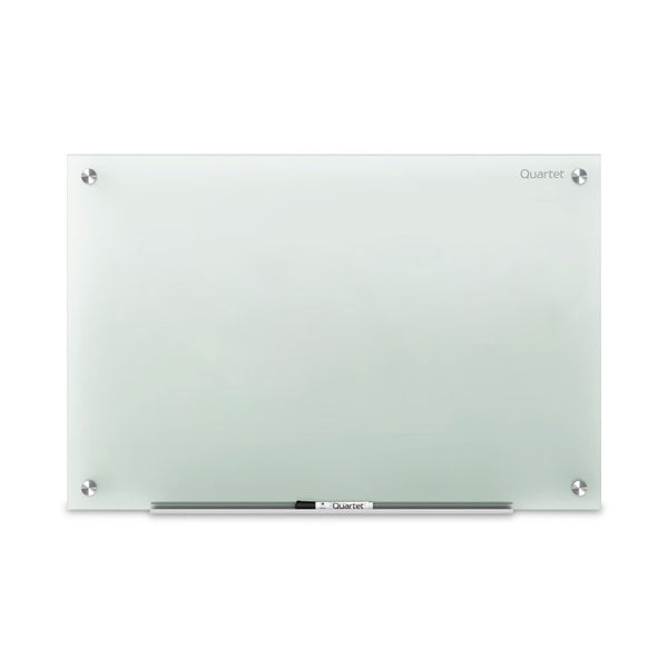 Quartet® Infinity Glass Marker Board, 24 x 18, Frosted Surface (QRTG2418F)