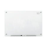 Quartet® Infinity Glass Marker Board, 24 x 18, White Surface (QRTG2418W) Each