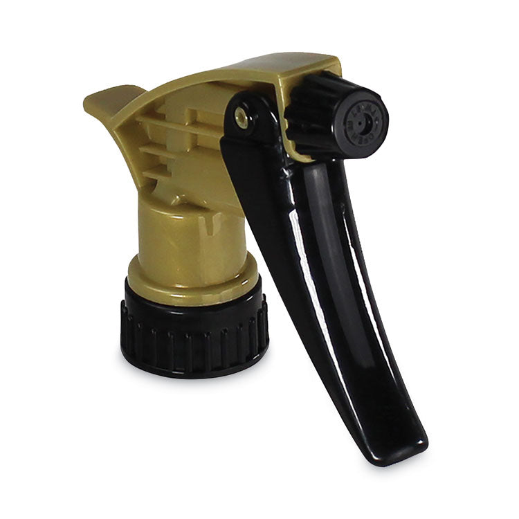 TOLCO® 320ARS Acid Resistant Trigger Sprayer, 9.5" Tube, Fits 32 oz Bottle with 28/400 Neck Thread, Gold/Black, 200/Carton (TOC110580)