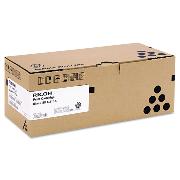 Ricoh® 406344 Toner, 2,500 Page-Yield, Black (RIC406344) Each