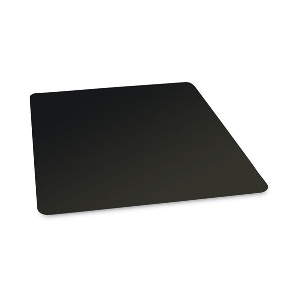 ES Robbins® Floor+Mate, For Hard Floor to Medium Pile Carpet up to 0.75", 36 x 48, Black (ESR121541)