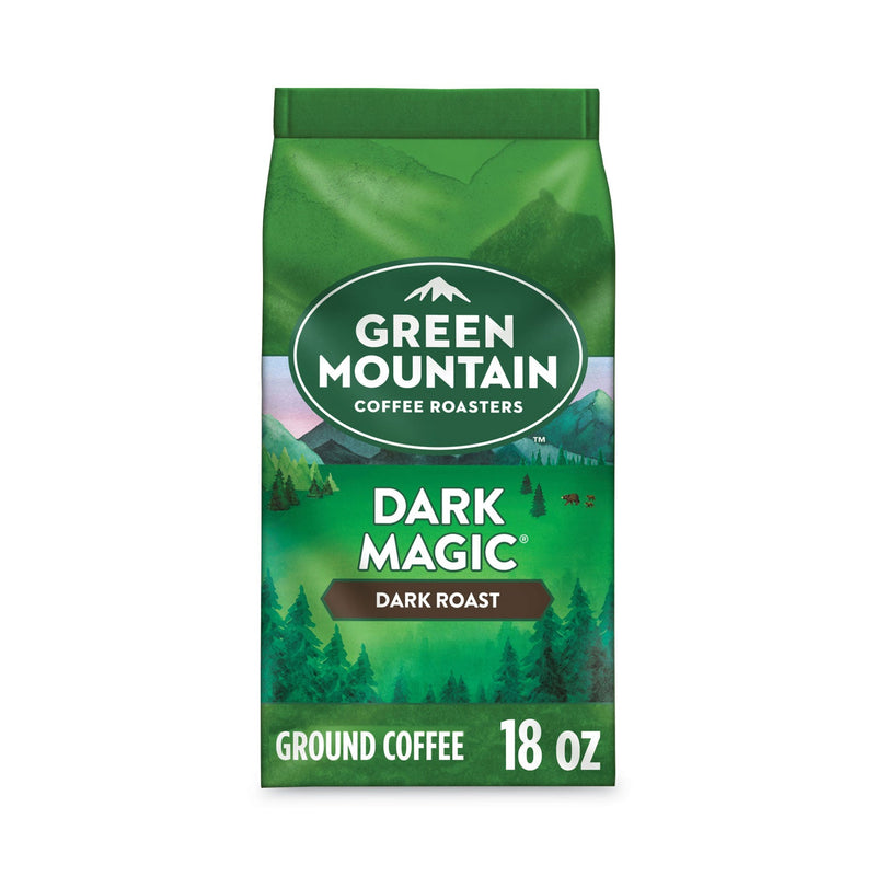 Green Mountain Coffee® Dark Magic Ground Coffee, 18 oz Bag (GMT7134EA) Each