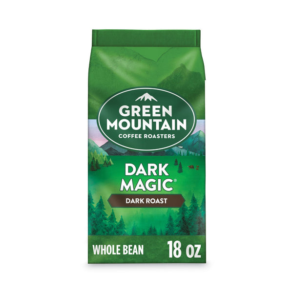 Green Mountain Coffee® Dark Magic Whole Bean Coffee, 18 oz Bag (GMT7568EA) Each