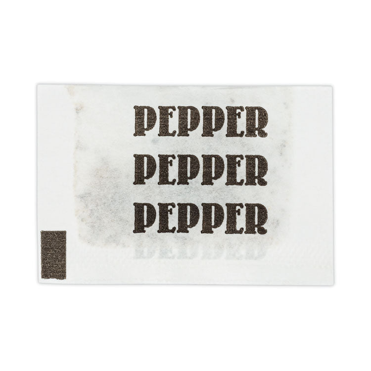 Office Snax® Pepper Packets, 0.1 g Packet, 3,000/Carton (OFX15269) Case of 3000