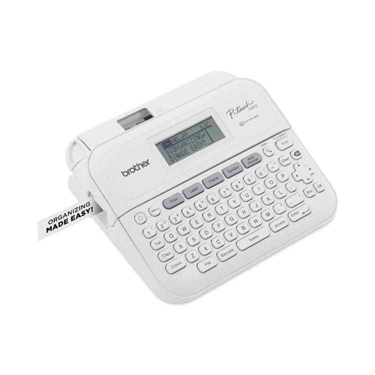 Brother P-Touch® P-Touch PT-D410 Advanced Connected Label Maker, 20 mm/s, 8.9 x 3.9 x 12.3 (BRTPTD410)