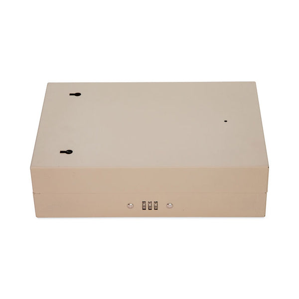 CONTROLTEK® Combination Lockable Key Cabinet, 28-Key, Metal, Sand, 7.75 x 3.25 x 11.5 (CNK500124)