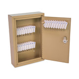 CONTROLTEK® Key Lockable Key Cabinet, 30-Key, Metal, Sand, 8 x 2.63 x 12.13 (CNK500130)