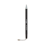 CONTROLTEK® Replacement Antimicrobial Counter Chain Ballpoint Counter Pen, Medium, 1 mm, Black Ink, Black (CNK555565)