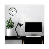 Universal® Classic Round Wall Clock, 12.63" Overall Diameter, Black Case, 1 AA (sold separately) (UNV10431) Each