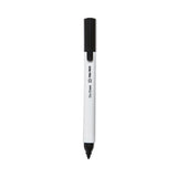 TRU RED Dry Erase Marker, Tank-Style, Medium Chisel Tip, Black, 4/Pack (TUD24376614) Pack of 4