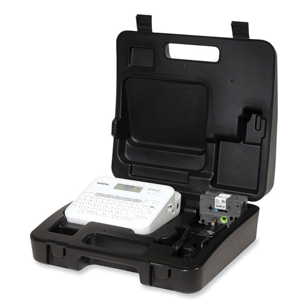Brother P-Touch® P-Touch PT-D410 Advanced Connected Label Maker with Storage Case, 20 mm/s, 6 x 14.2 x 13.3 (BRTPTD410VP)