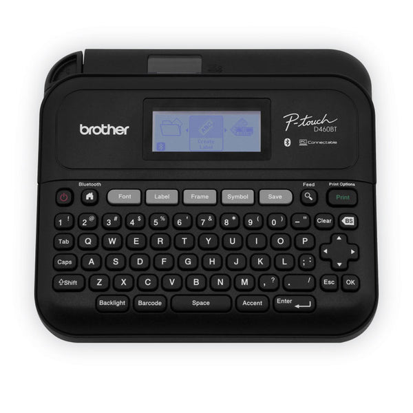 Brother P-Touch® P-Touch Business Expert Connected Label Maker, With 2 Rolls Sample Tapes, 30 mm/s Print Speed, 7.4 x 7 x 2.8 (BRTPTD460BTVP)